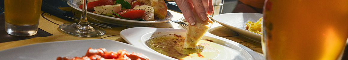 Eating Food Stand at Ben and Scooter's Hanover restaurant in Hanover, PA.